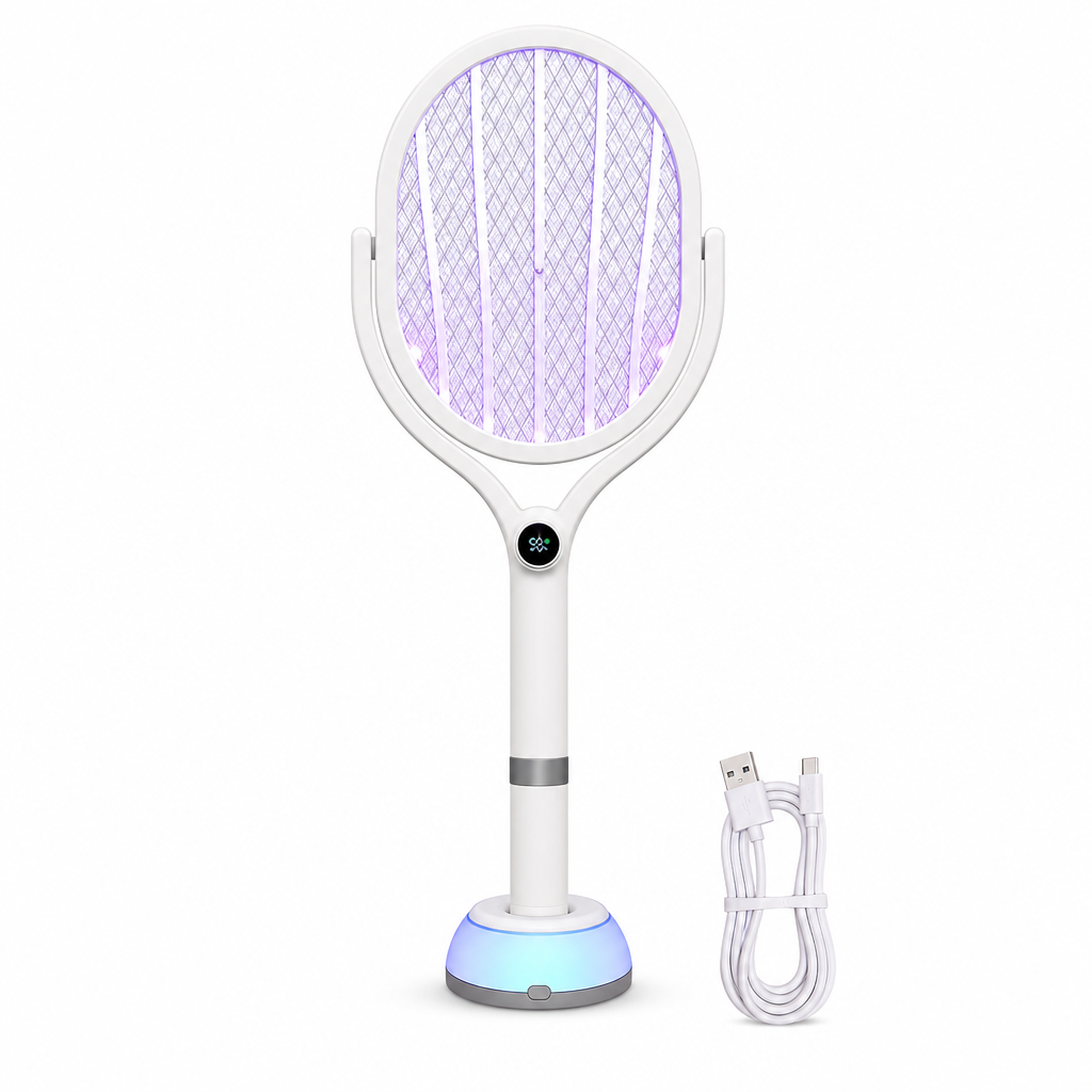 Raquette Moustiques Rechargeable